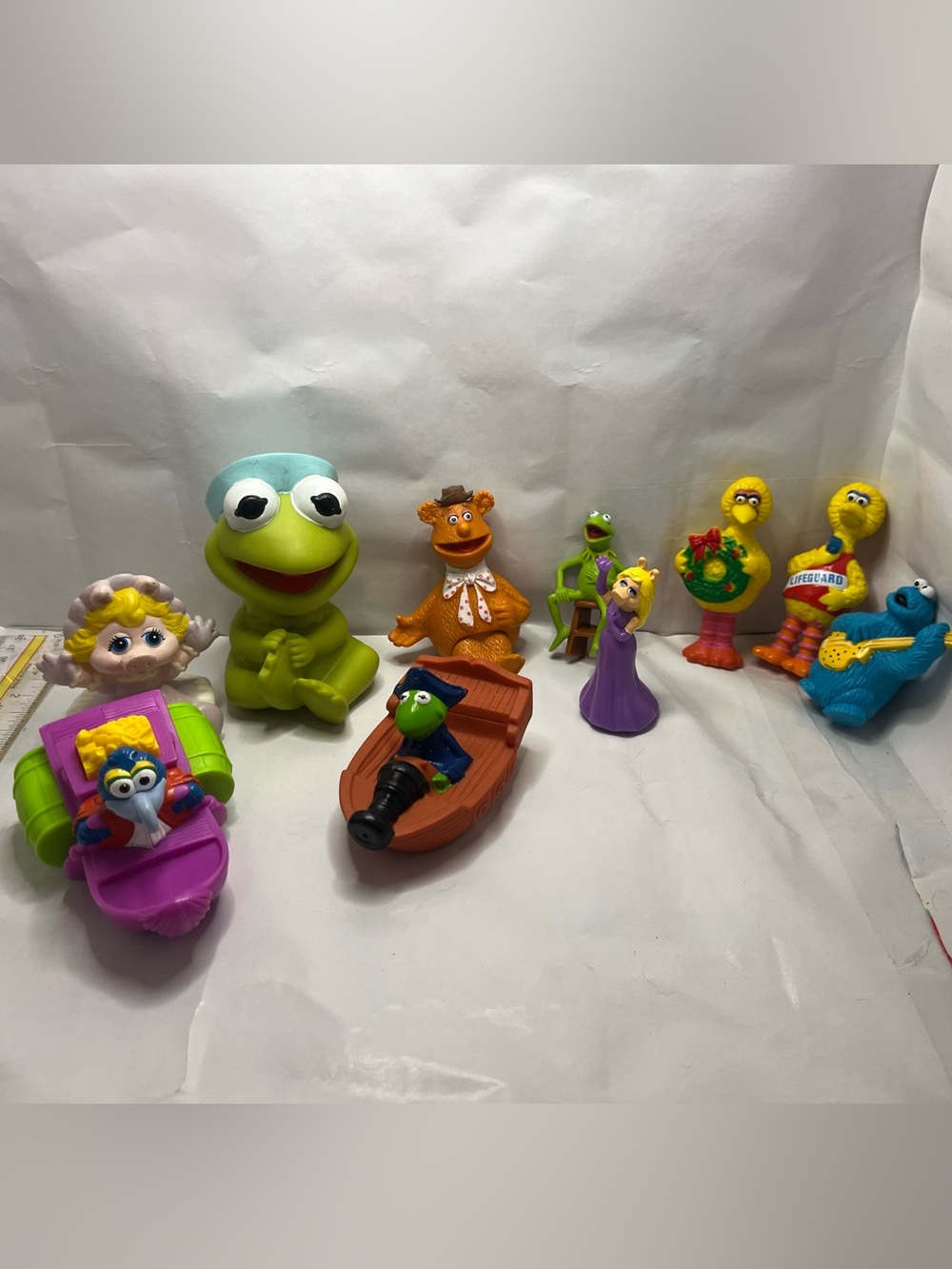 Vintage Sesame Street Muppets random toy lot